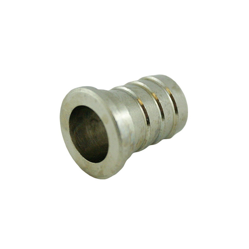 Tailpiece, 1/2" B Plated Brass