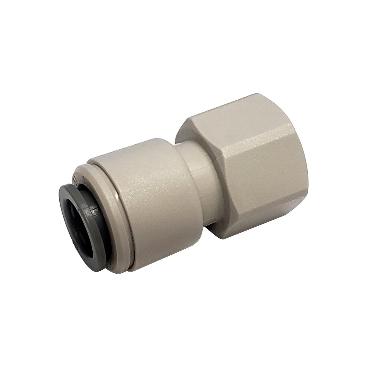 John Guest Push-in Adapter, 3/8"FFL X 3/8"OD (Jg)
