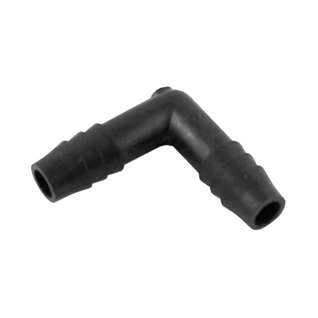 90° Elbow, 3/8" B x 3/8" B Poly