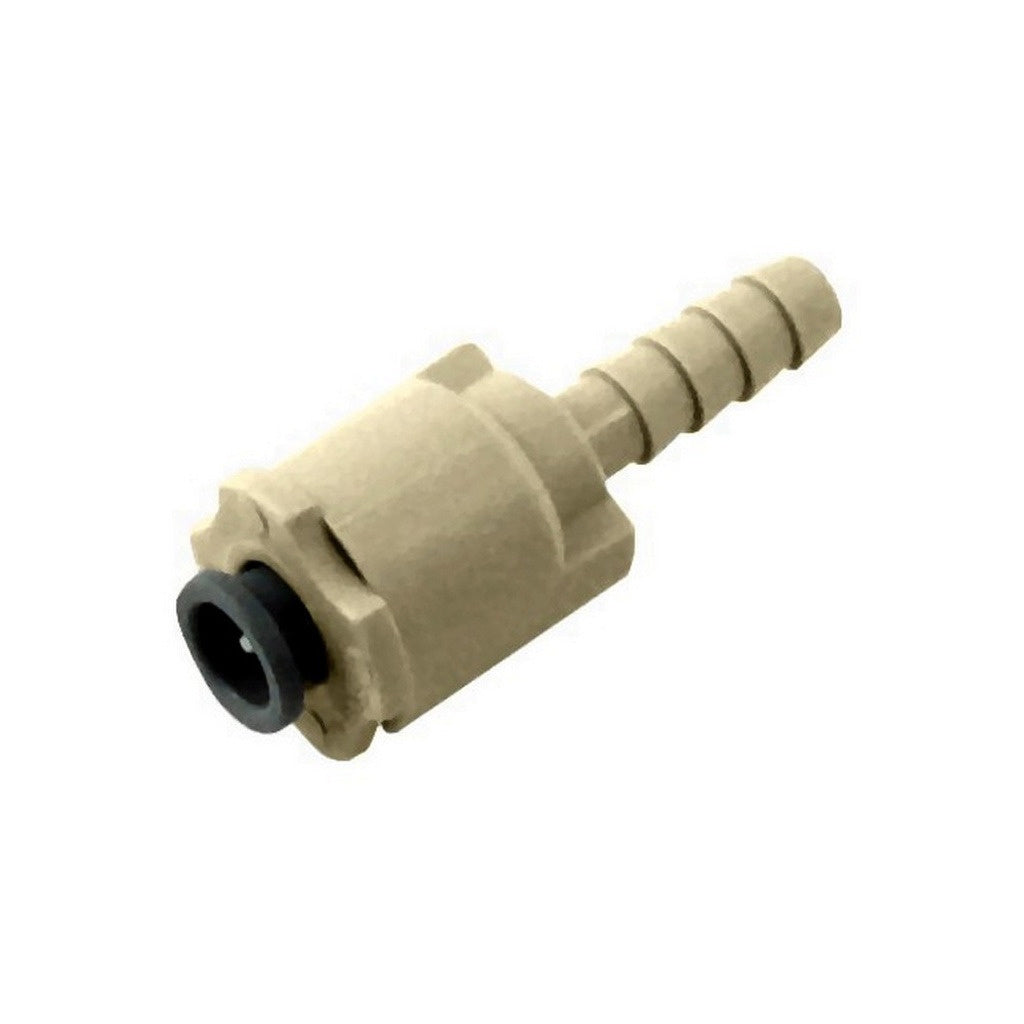 John Guest Superseal Adapter, 3/8" OD (Stainless Steel) x 1/4" Barb