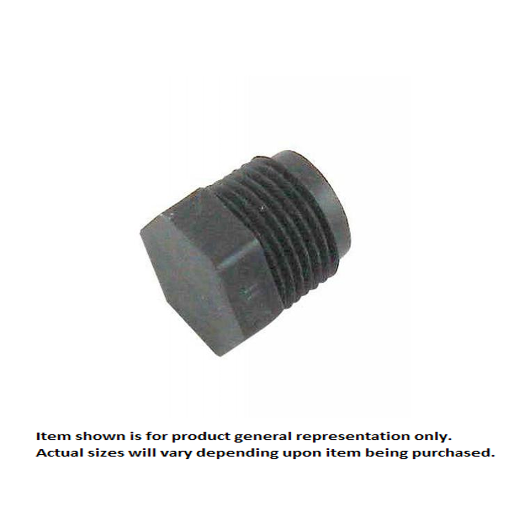 Hex Head Plug, 1/4" Male Pipe Thread Poly
