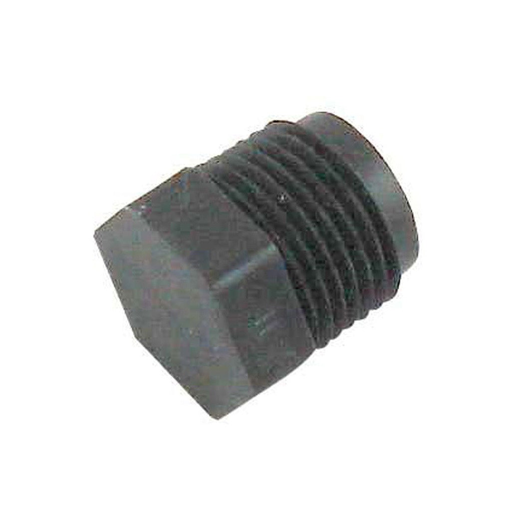 Hex Head Plug, 1/2" Male Pipe Thread Poly