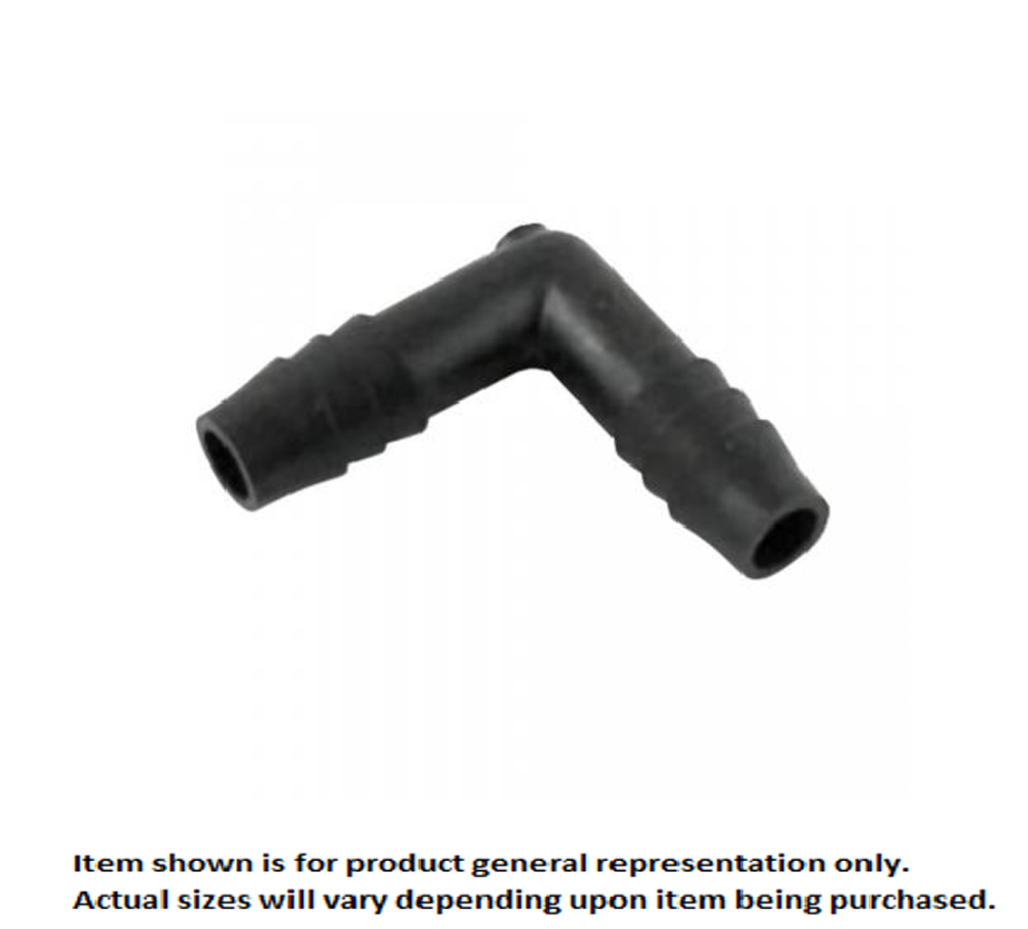 90° Elbow, 3/4" B x 3/4" B Poly