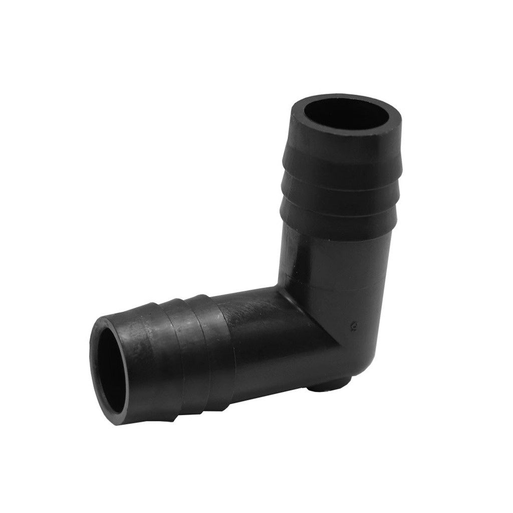 90° Elbow, 1/2" B x 1/2" B Poly