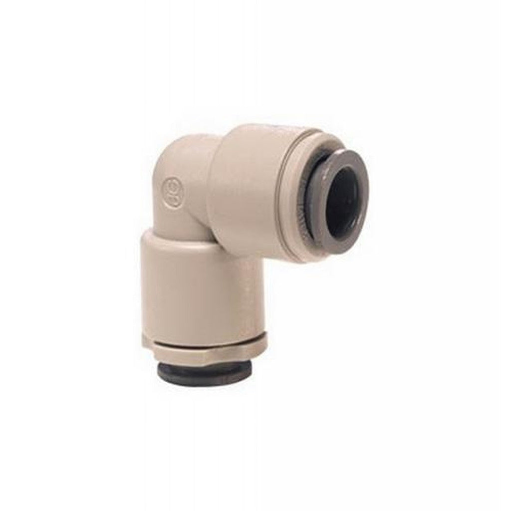 John Guest Superseal 90° Elbow, 5/16" OD (Stainless Steel) x 3/8" OD