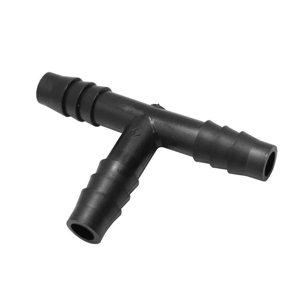 Tee, 5/16" B-All Poly Nylon Plastic Barbed Fitting