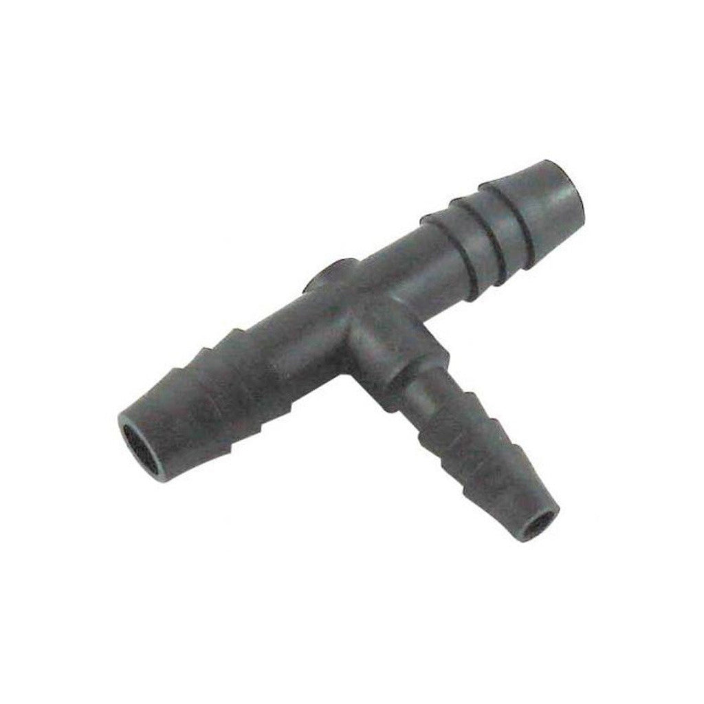 Tee, 1/4" B x 1/4" B x 3/8" B Poly