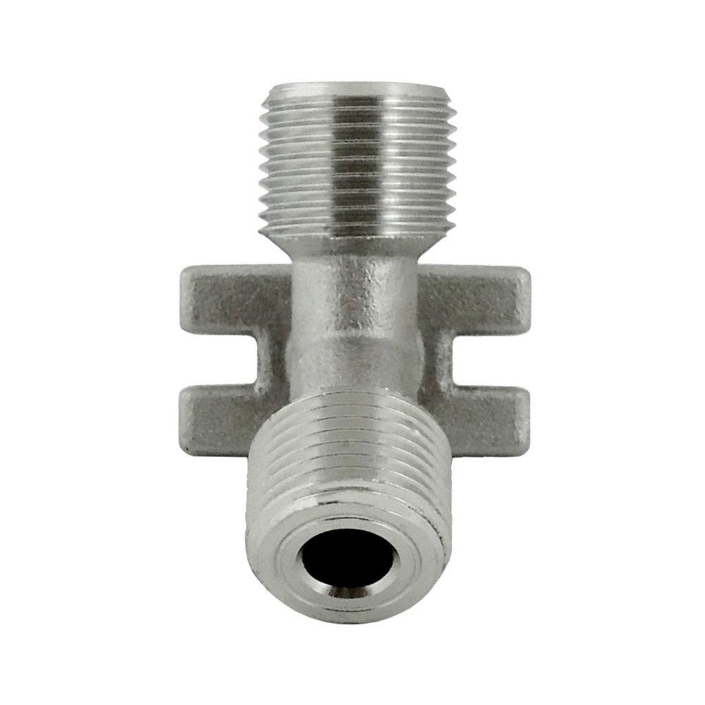 Krome Dispense 45° Wall Bracket, MBT x MBT, Stainless Steel