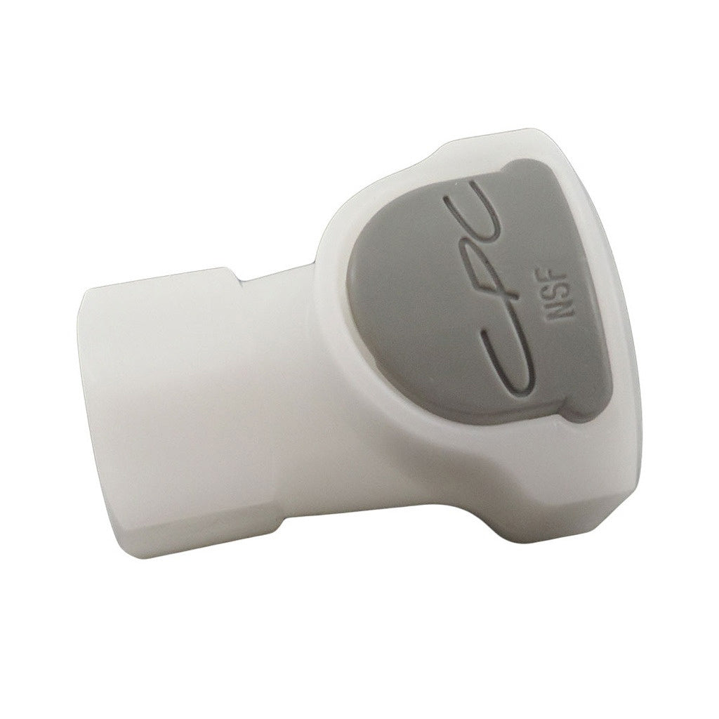 Female Quick Disconnect, 1/4" Female Flare, No Shutoff, APC Series