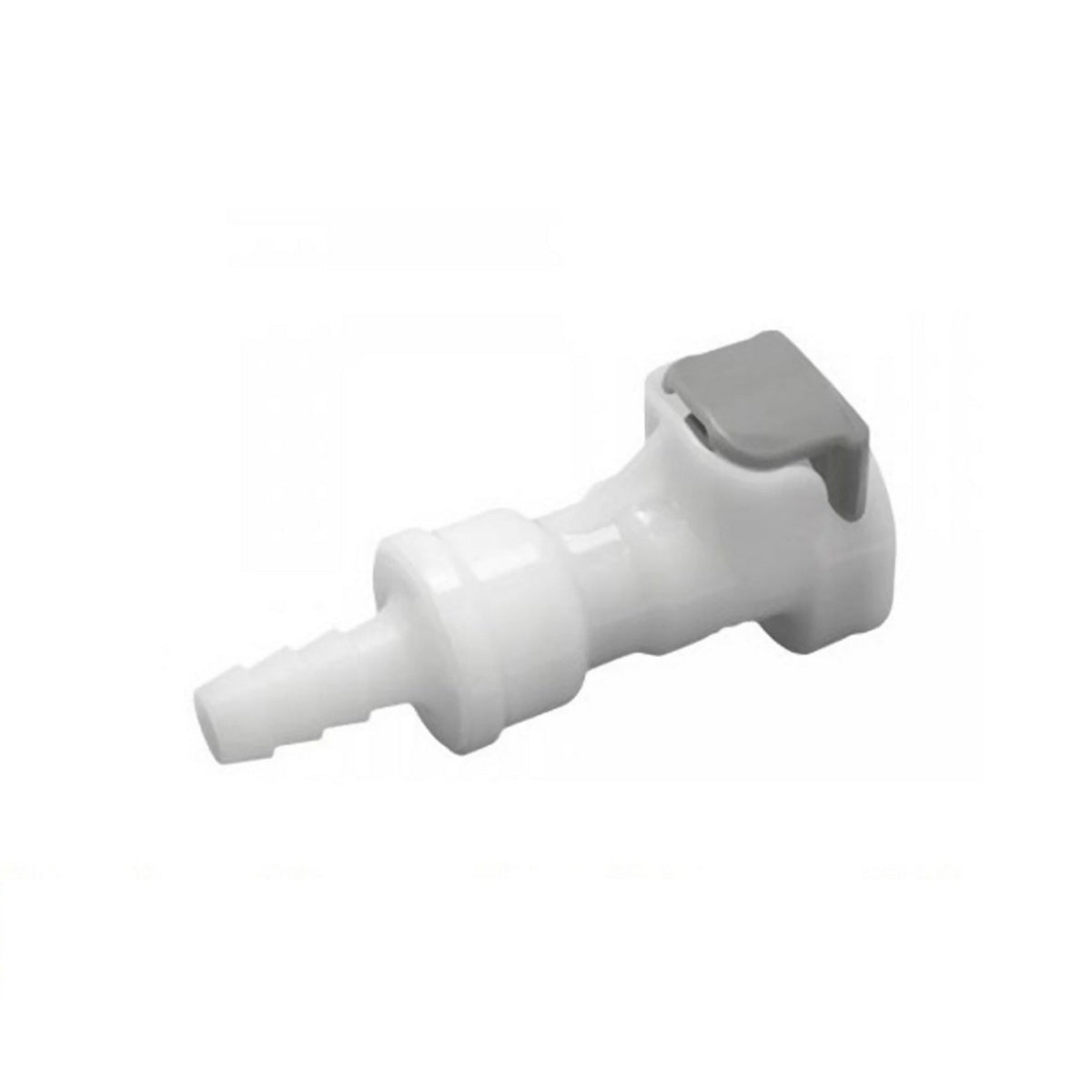 Female Quick Disconnect, 1/4" Barb, No Shutoff, APC Series
