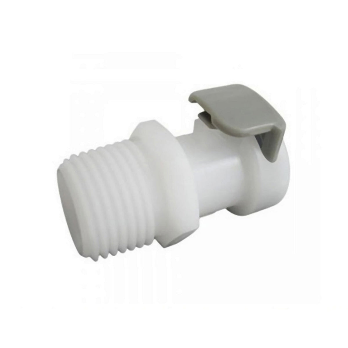 Female Quick Disconnect, 1/4" Male Pipe Thread, No Shutoff, APC Series