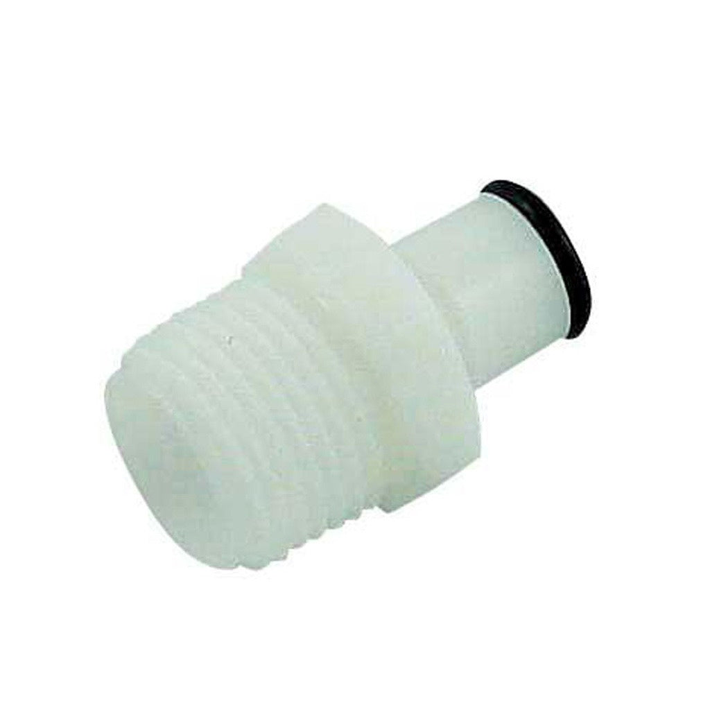 Male Quick Disconnect, 1/4" Male Pipe Thread with Shutoff, PLC Series