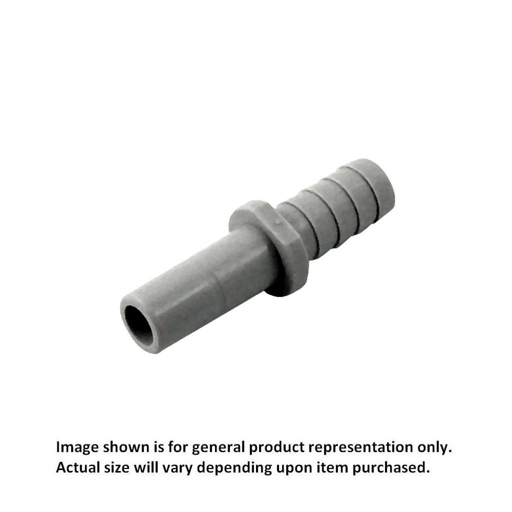 DMfit Push-In Adapter, 1/4" Barb x 3/8" Stem