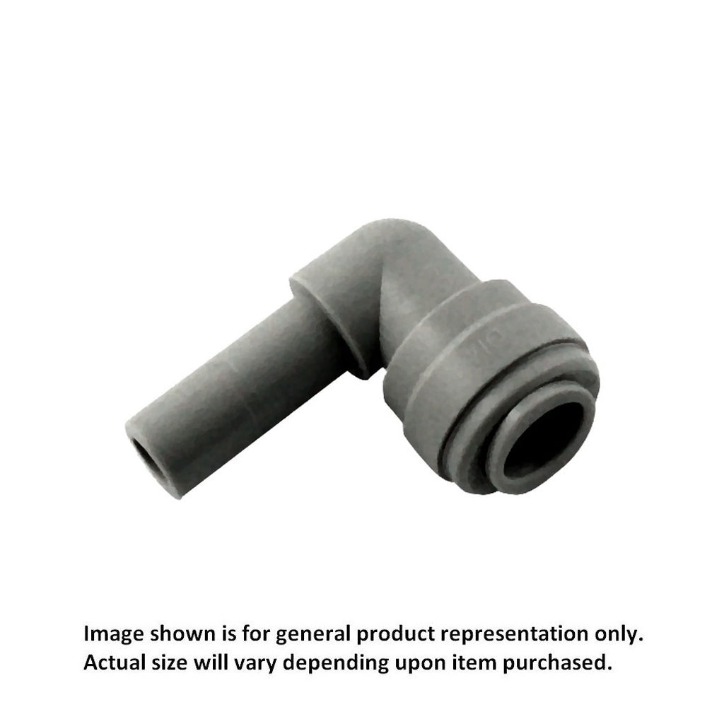 DMfit Push-In 90° Elbow, 1/4" OD x 3/8" Stem