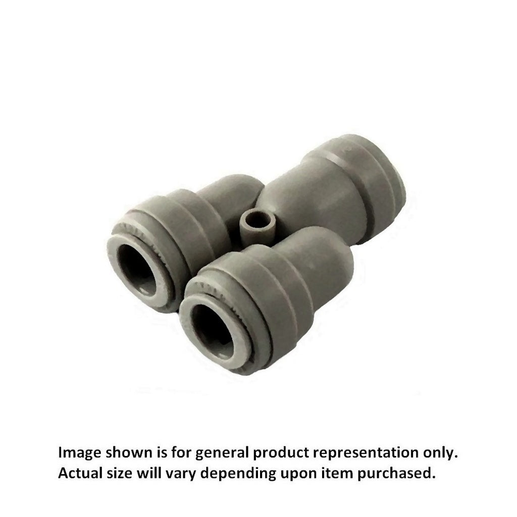 DMfit Push-In Wye, 1/4" OD (All), 230 PSI