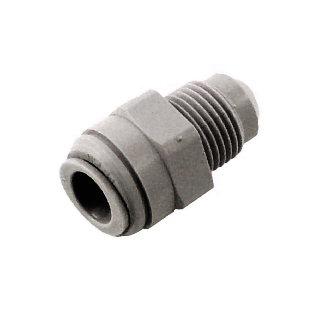 DMfit Push-In Adapter, 1/4" Male Flare x 3/8" OD