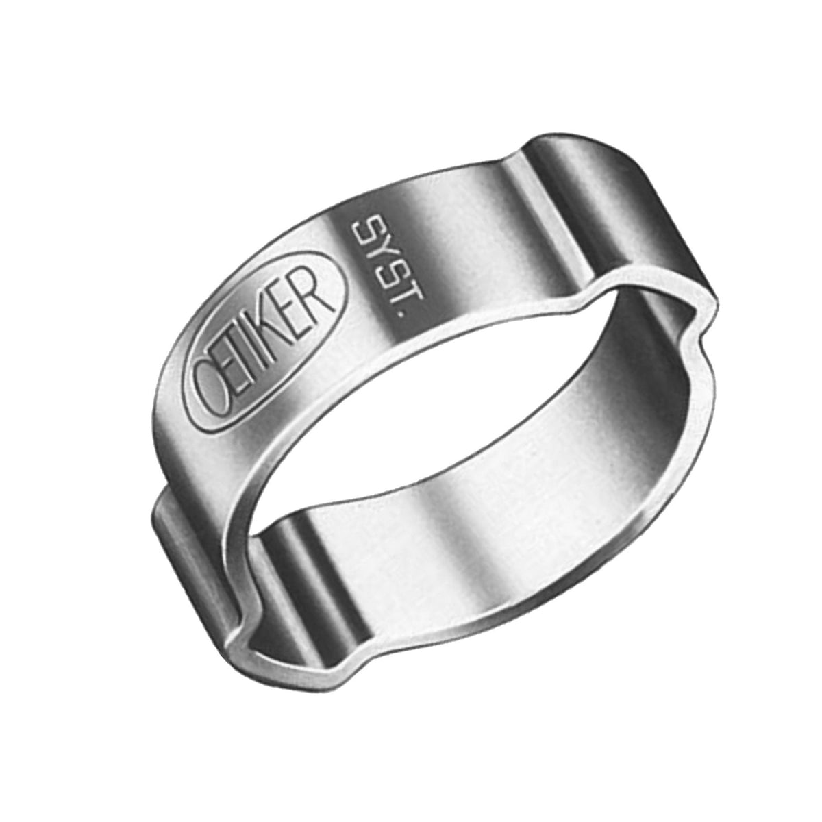 Oetiker #1315 2-Ear Clamp, 0.492 - 0.591 in, Stainless Steel