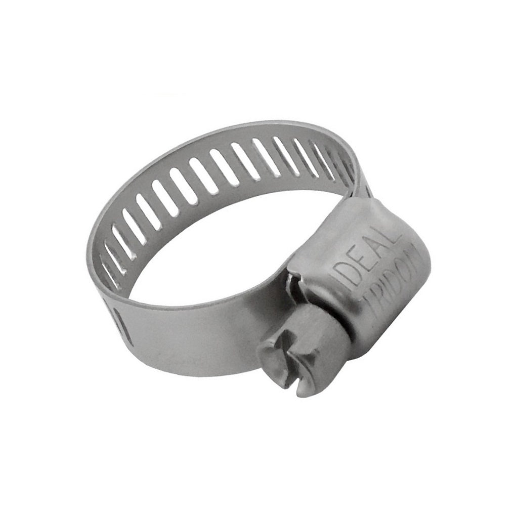 Ideal Adjustable Clamp, 3/8" To 7/8", Stainless Steel