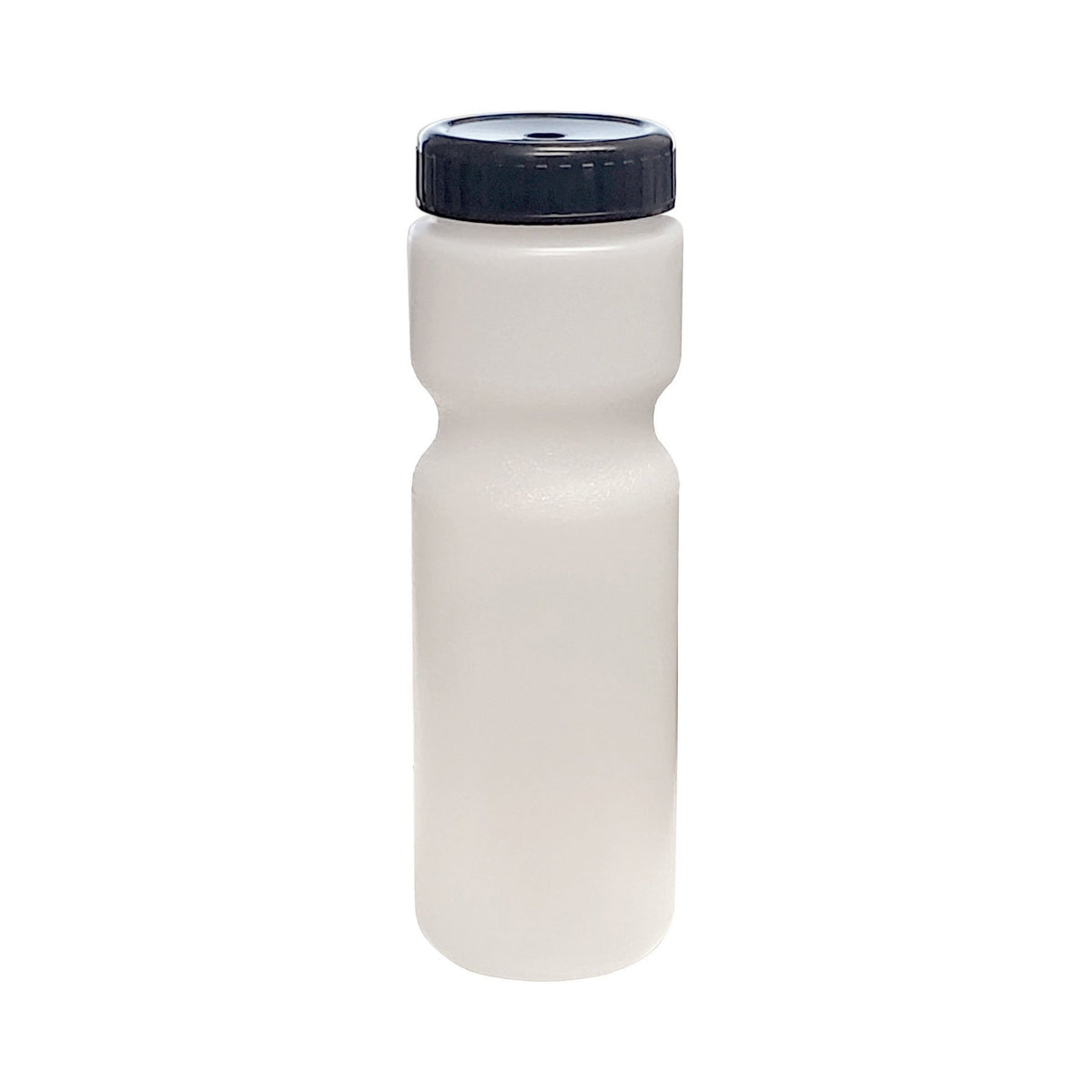 Bottle-frost W/black Lid & Straw (No Print) 28 Oz.