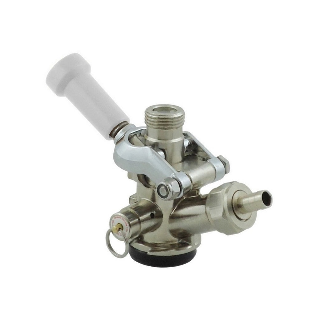 ABECO American Sankey Keg Coupler with White Lever