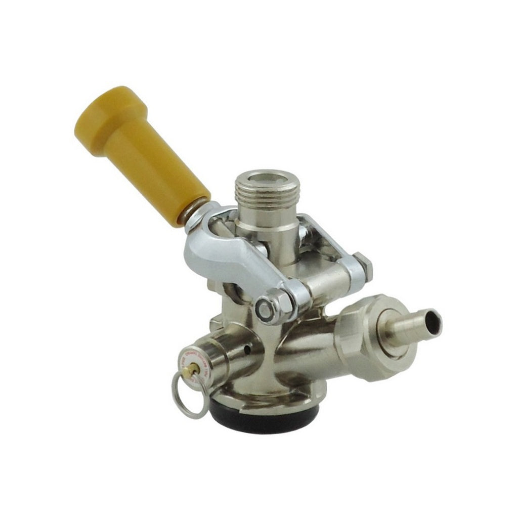 ABECO American Sankey Keg Coupler, Gold Lever