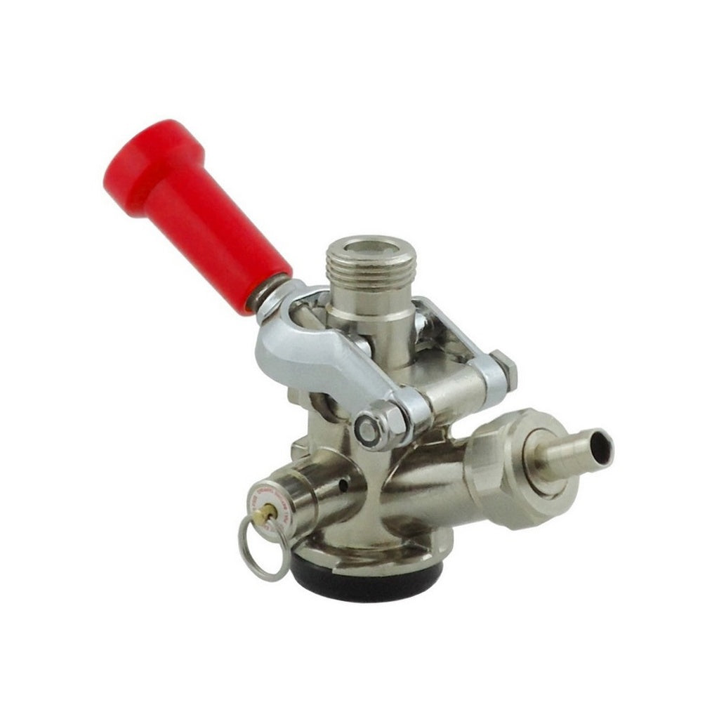 ABECO American Sankey Keg Coupler, Red Lever