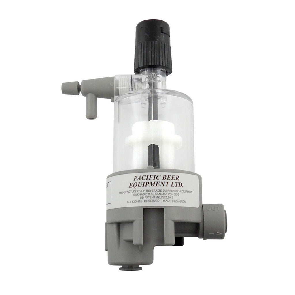 Pacific FOB Draft Beer Foam Preventer, In/Out: 3/8" John Guest