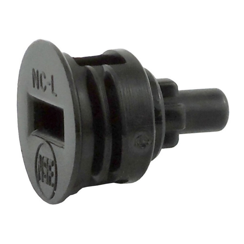 CMBecker Post Cap Plug, Ball-Lock, Liquid, Black