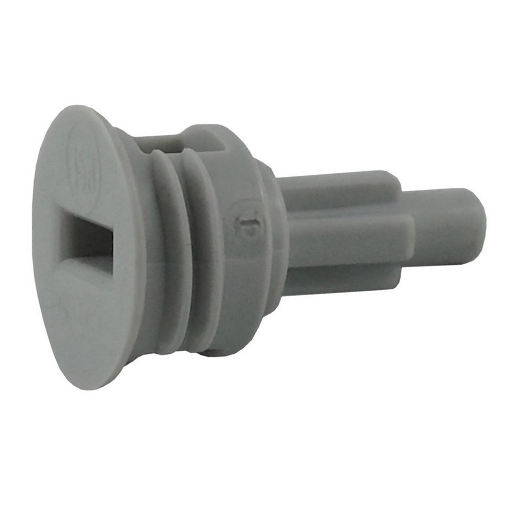 CMBecker Post Cap Plug, Short Pin-Lock, Gas, Gray