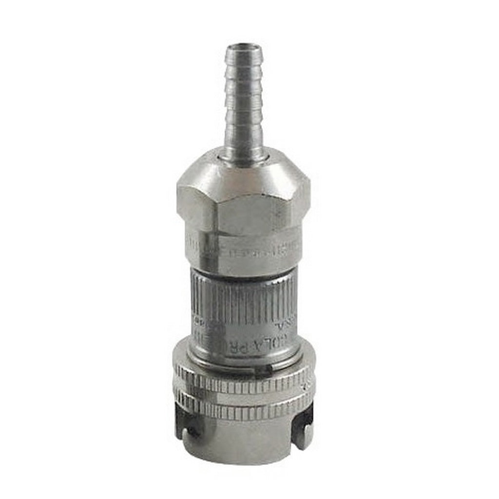 Stainless Steel Disconnect, Pin-Lock, 1/4" Barb (Liquid)