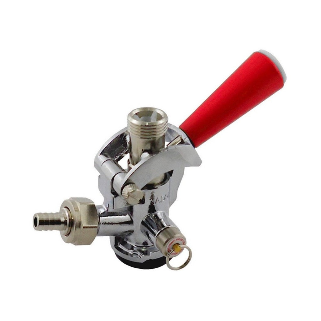 Taprite Keg Coupler, American Sankey, Red Lever