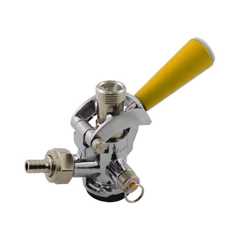Taprite Keg Coupler, American Sankey, Gold Lever