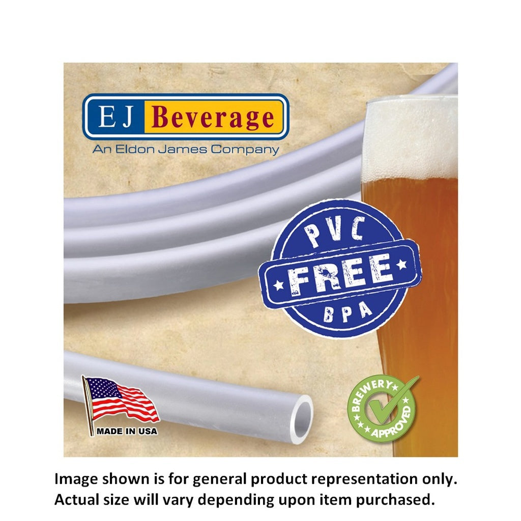 Eldon James Ultra Barrier Tubing, 1/2" ID x 3/4" OD, 100 ft