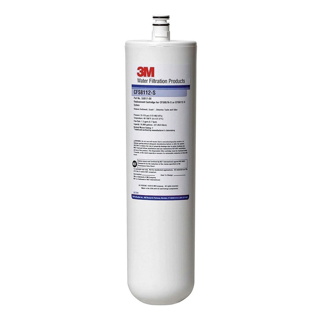 3M CFS8112-S Replacement Water Filter Cartridge with Scale Inhibitor