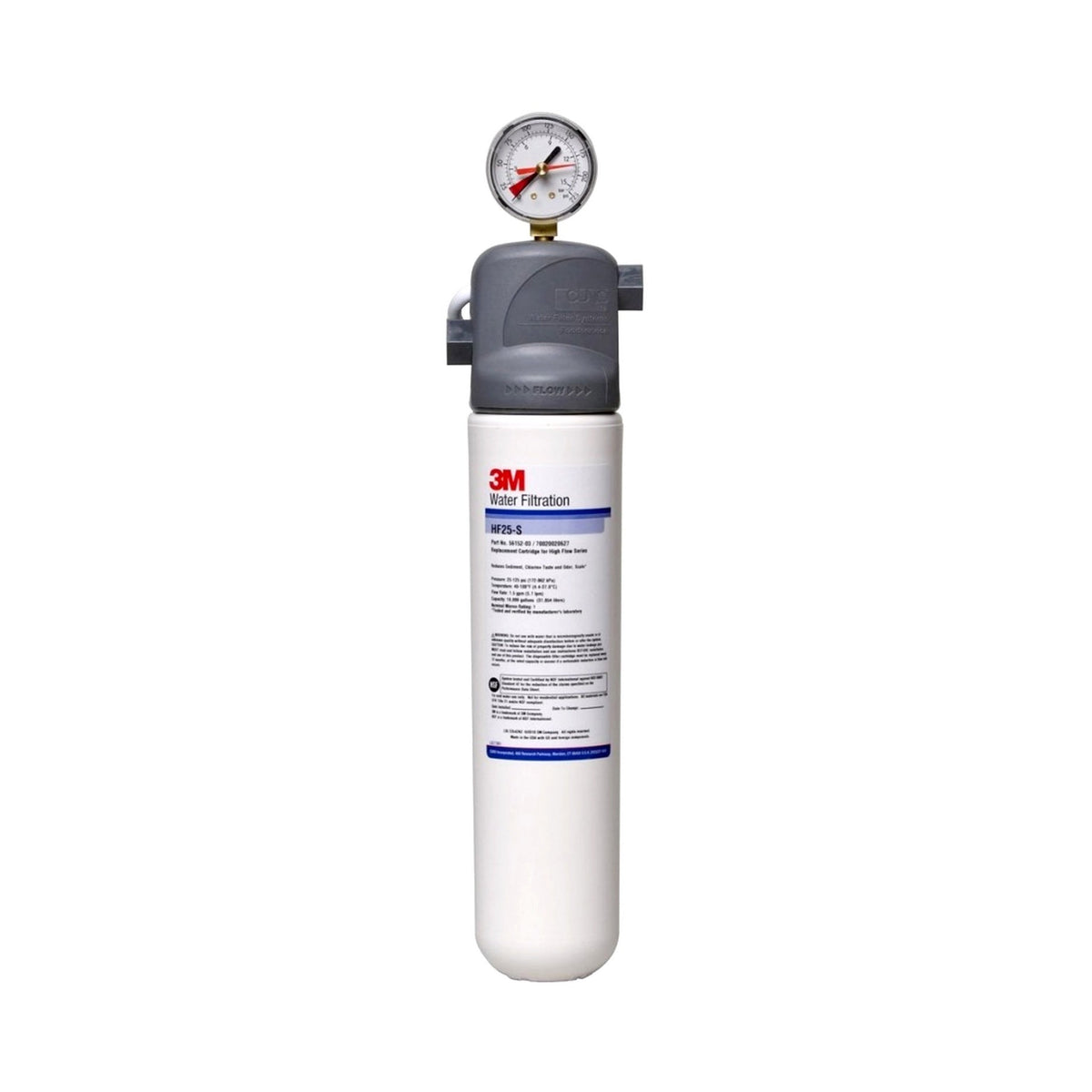 3M ICE125-S High Flow Series Water Filtration System with Scale Inhibitor