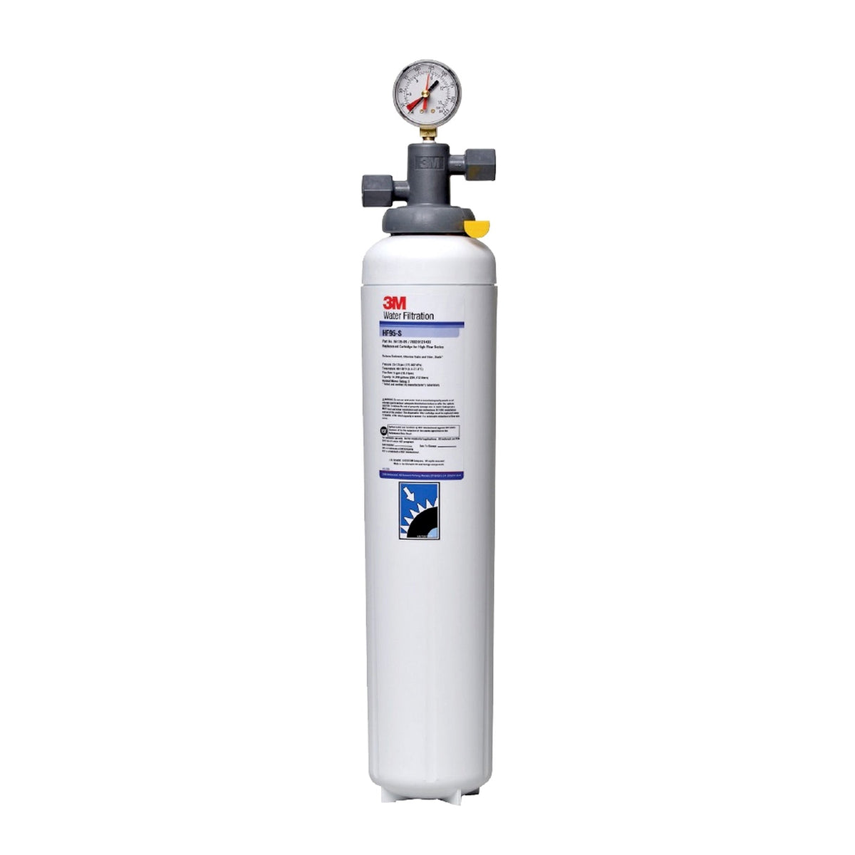 3M BEV195 High Flow Series Water Filtration System for Cold Beverages