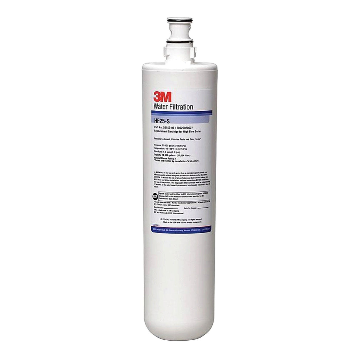 3M HF25-S High Flow Series Water Filter Cartridge with Scale Inhibitor