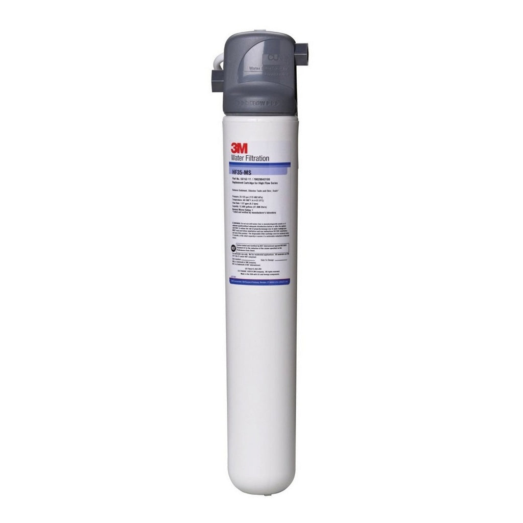 3M BREW130-MS High Flow Series Water Filtration System with Scale Inhibitor, For Coffee and Tea Applicatoins