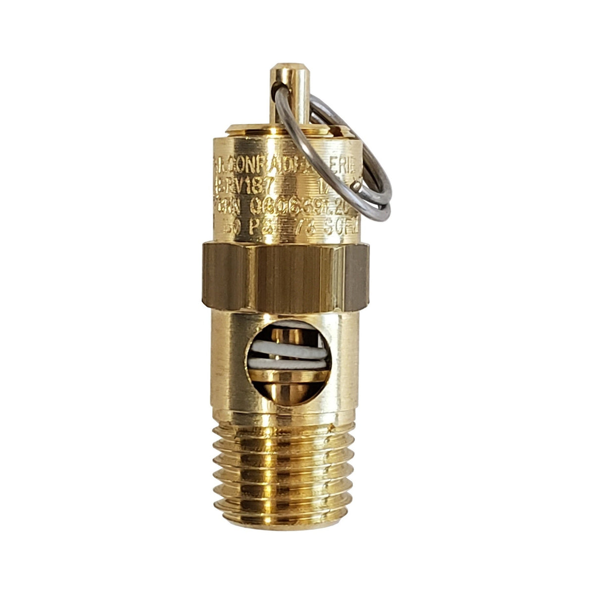 Relief Valve-150 PSI, 1/4"MPT (Brass)