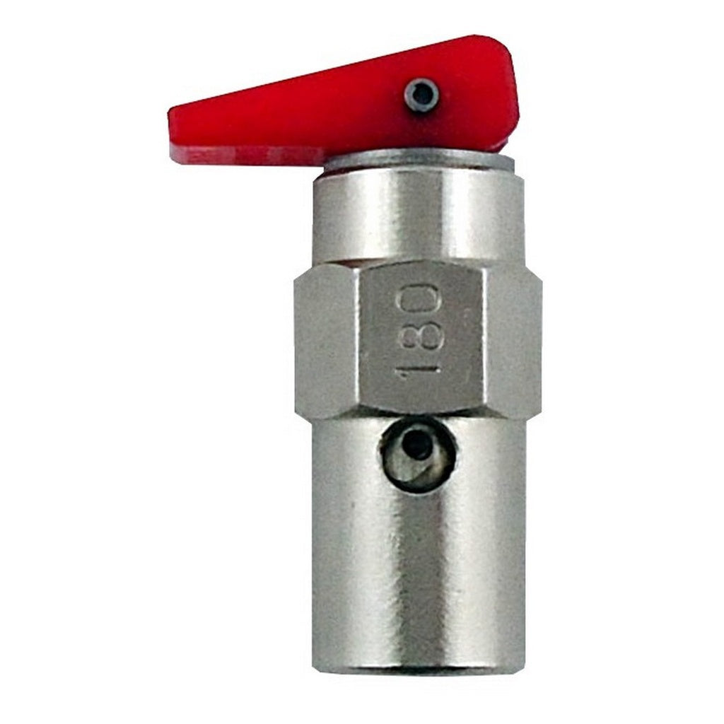 Relief Valve-180 PSI, Female Pipe Thread, For McCann's Carb Stainless Steel