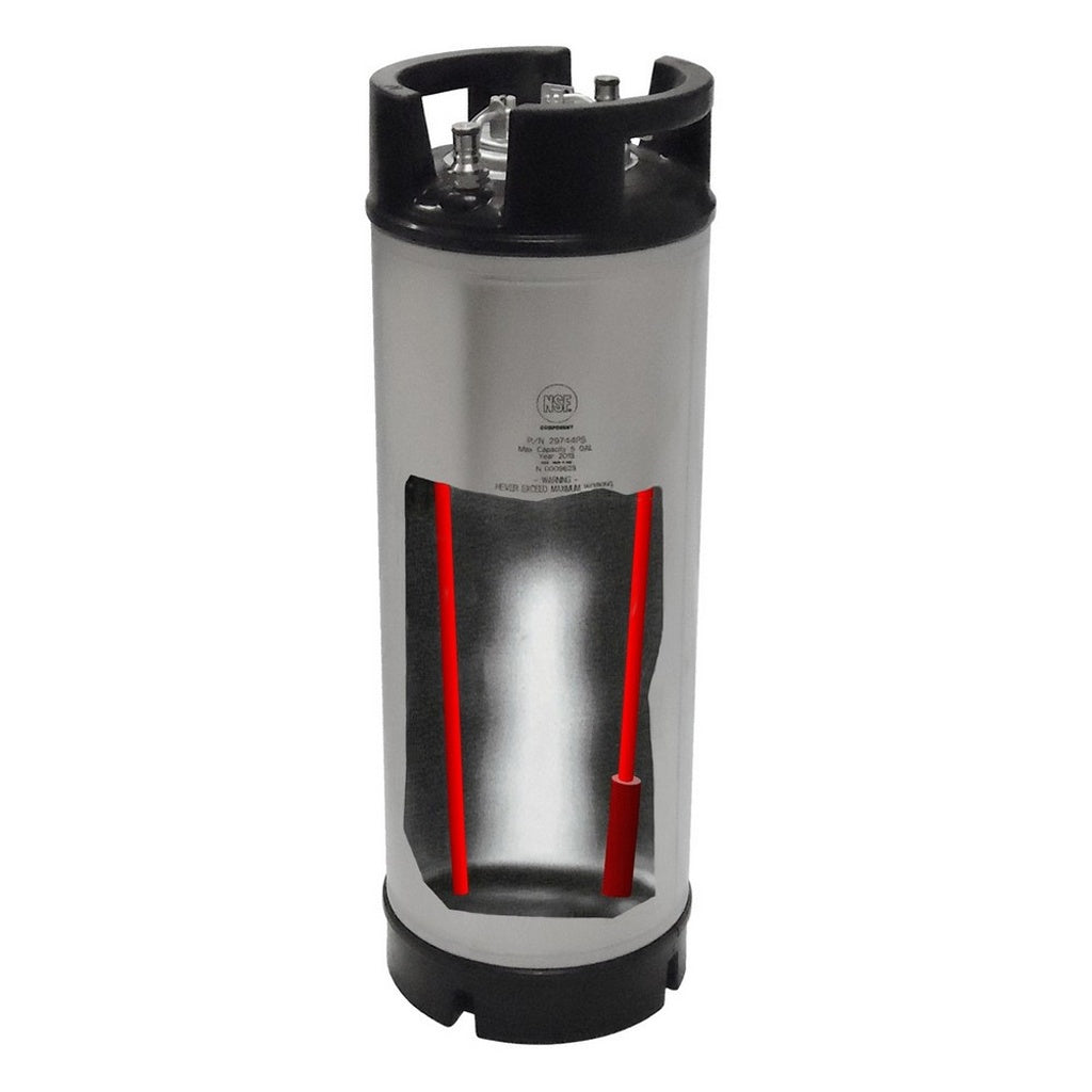 Foxx Motorless Carb Tank with Rubbertop Handle 5 Gallon