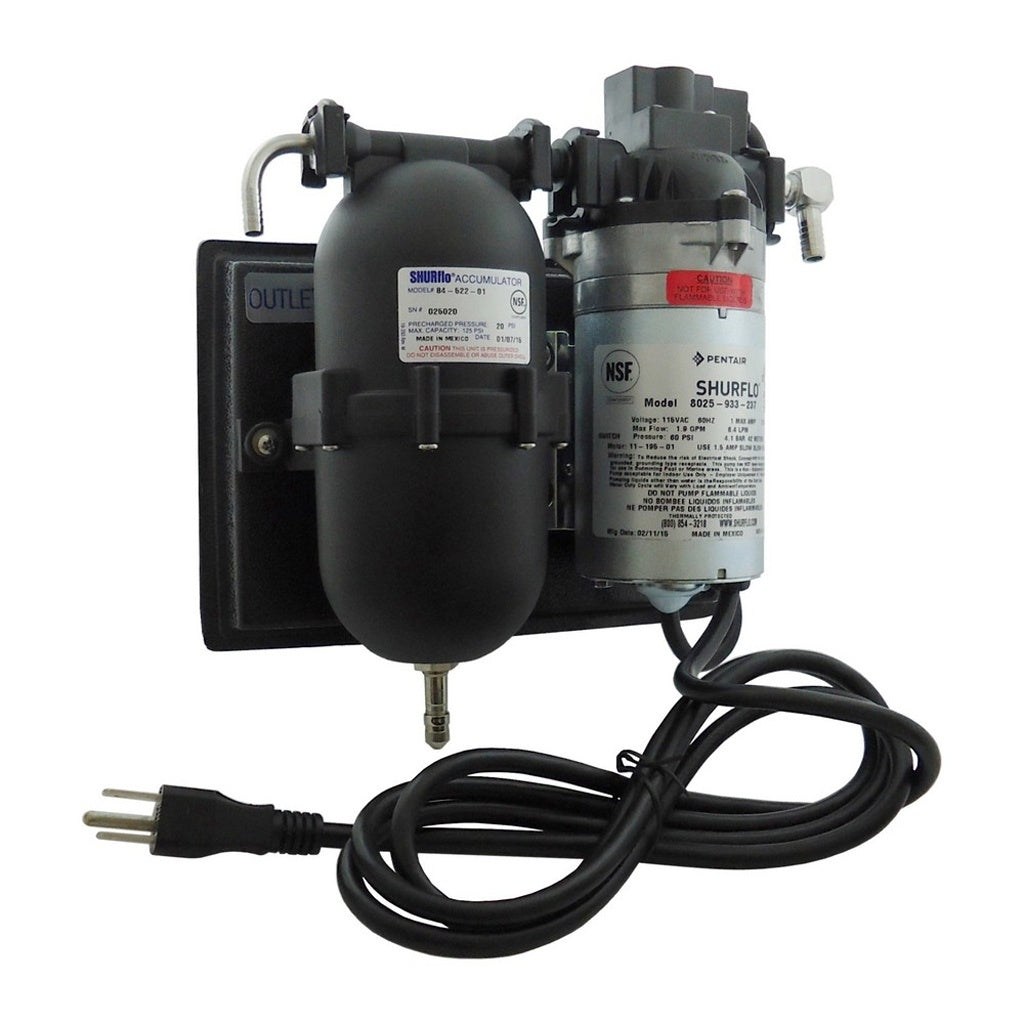 Shurflo Mini Water Boost System, 115V, 90 PSI