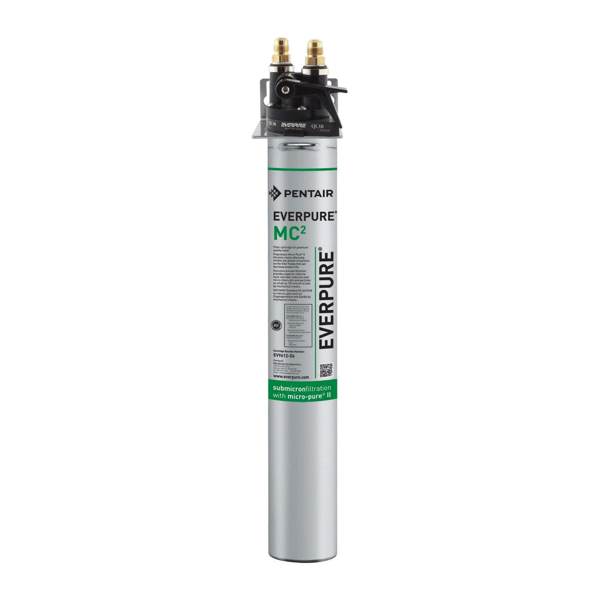 Everpure Single MC² Water Filter System, No Gauge
