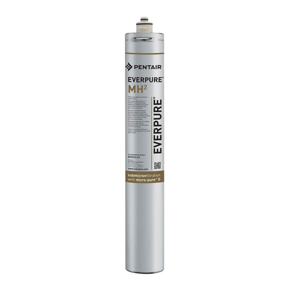 Everpure EV9613-26 MH2 Water Filter Cartridge, 0.2 Micron, 1.67 GPM