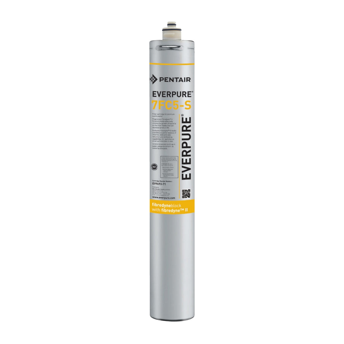Everpure EV9693-77 7FC5-S Water Filter Cartridge, 5 Micron, 2.5 GPM