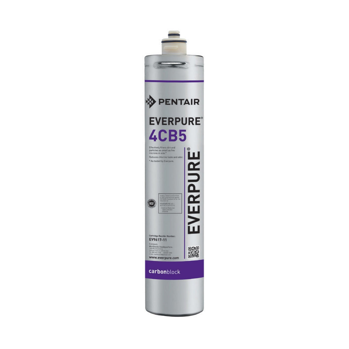 Everpure EV9617-16 4CB5 Filter Cartridge, 5 Micron, 1.67 GPM