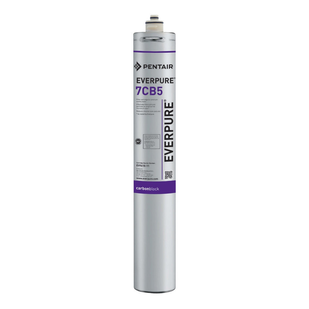 Everpure EV9618-16 7CB5 Water Filter Cartridge, 5 Micron, 2.5 GPM