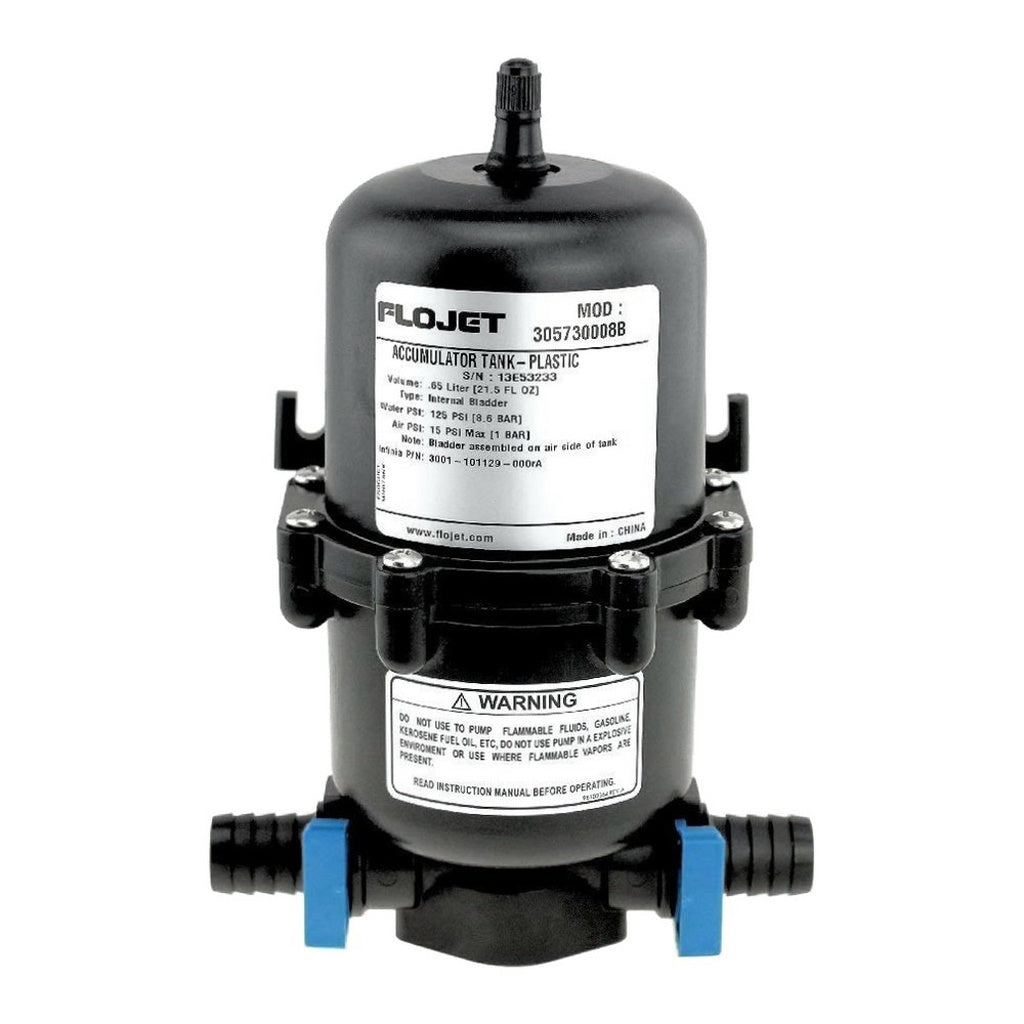 Flojet Mini Accumulator Tank, 1/2"B'S (21.5 Oz)