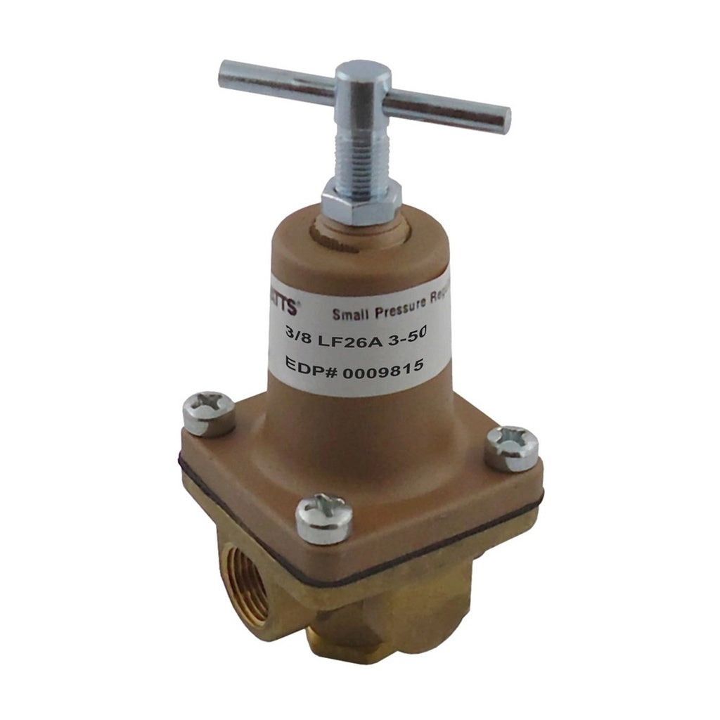 Watts LF26A 2-Way Water Regulator, No Gauge Port, 3/8" Female Pipe Thread, 3-50 PSI