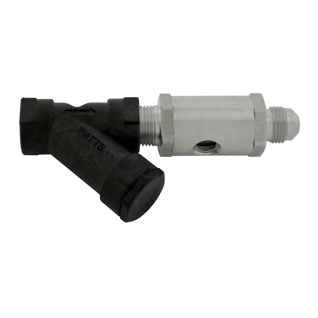 Watts Bf Preventer with Strain, 3/8" Female Pipe Thread>3/8" Male Flare Sd3